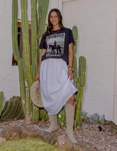 TOP SELLER-RODEO TEE-vintage black