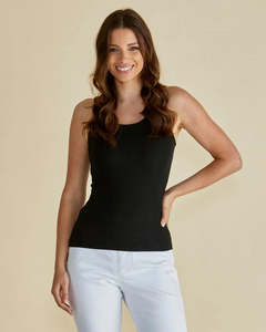 Tiana Tank -BLACK