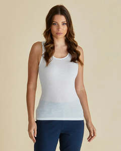 Basics: Tiana Tank -WHITE