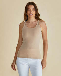 Tiana Tank - Beige