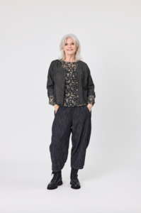 Lemon Tree: SONJA PANT-BLACK DENIM