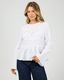 ALL ABOUT LOU LOU TIE LS TOP-White