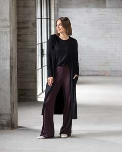 Vassalli 4494-Suki Merino Cardi-Black