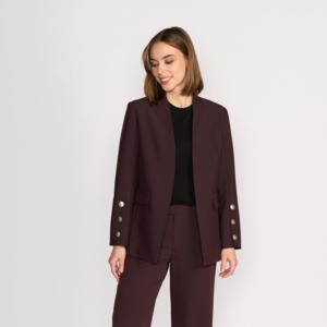 Knewe Carter Blazer Raisin