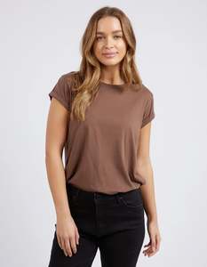 Foxwood: Top Seller Manly Tee -Chocolate