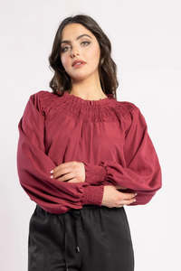 New Arrivals: KARIN BLOUSE-Shiraz