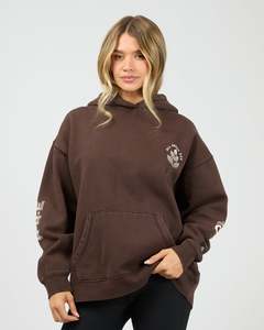 All About Eve: ALL ABOUT EVE SERENE HOODIE-BROWN