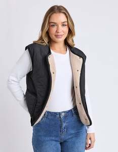 All About Eve: ALL ABOUT ALBERTA VEST-BLACK