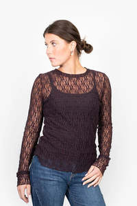 Antler splice layering top-Rasin