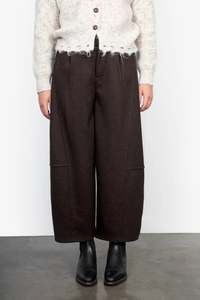 Antler Accessories: Antler Harlow Pant - Chocolate