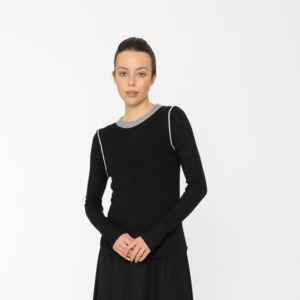 Two By Two: Ravell Top -BLACK