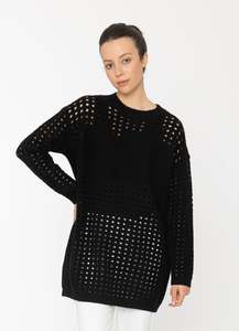 Two By Two: Mikki Tunic -BLACK