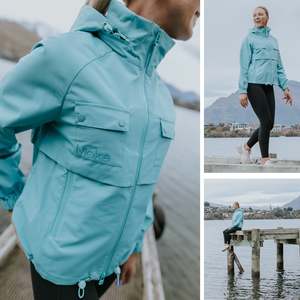 Moke: Maggie - Women's Rain Jacket | Aqua - Aqua