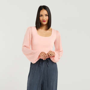 Et Alia: LUCY KNIT-BLUSH