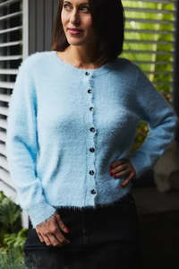 Seduce Zafina: Edith Knit-Blue