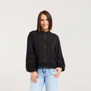 Amira Top-Black
