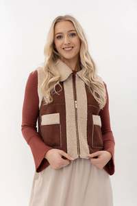 Tayla Vest -Rust