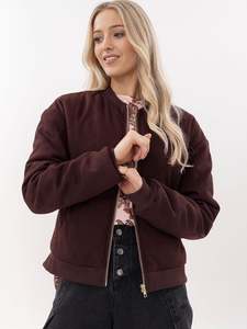 MossPicard Bomber - Plum
