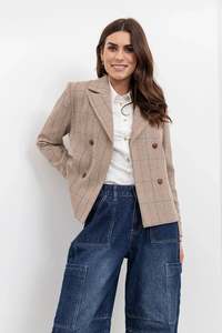 Mateo Jacket-Plaid