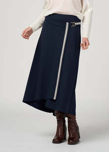LS3251 BESPOKE SKIRT-INDIGO