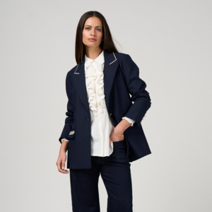 LS3249 BESPOKE BLAZER-INDIGO