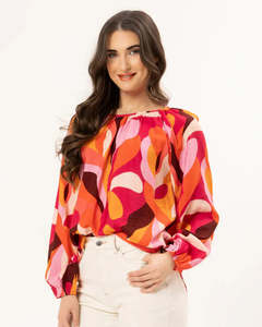 Seeking Lola: Seeking Lola United Top - Warm Vibes