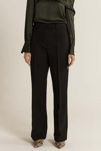 PIA PONTE PANT-BLACK