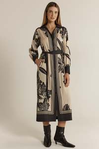 JUNE SHIRT DRESS-SHADOW