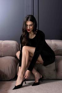Seeking Lola: SLINKY DINKY DRESS-BLACK