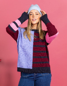 KIT KNIT-MULTICOLOUR PANELS-PRE ORDER