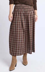 Foxwood: FOXWOOD COCO CHECK SKIRT