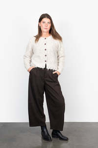 HARLOW PANT-CHOCOLATE