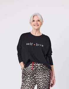 Lemon Tree: Self Love Top Black
