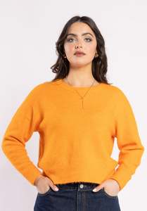 Drama The Label: ADEPT JUMPER-mandarin