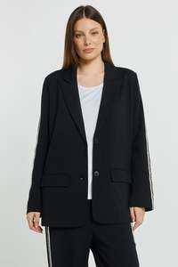 BRONWYN BLAZER-BLACK