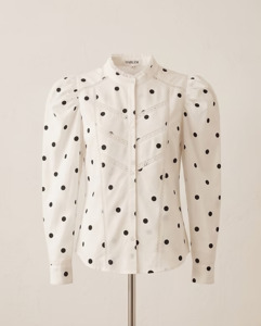 Letitia Blouse-Black spot