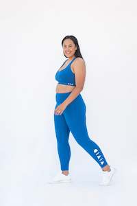 Santorini Blue 7/8 Tights