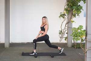 gym tights: Midnight Black 7/8 Tights