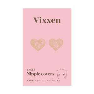 Nipple Covers: Lace Disposable Nipple Covers, 4 Pairs