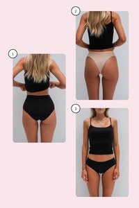 Period Underwear Swimwear: The Trio Pack