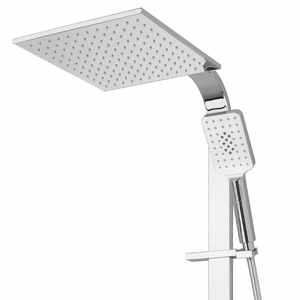 Products: Eclipse Double Head Shower (Square) Voda Plumbingware