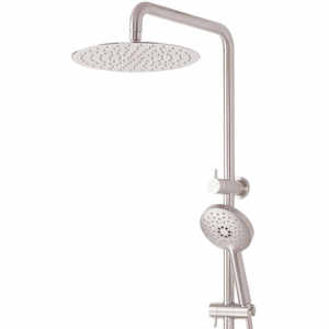 Aegis-316 Double Head Outdoor Shower - 3 Function Voda Plumbingware