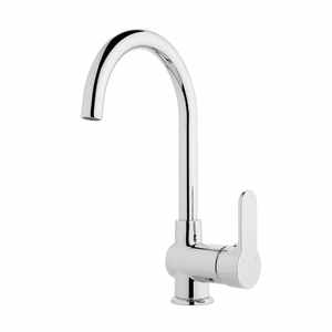Voda High Rise Gooseneck Sink Mixer Voda Plumbingware