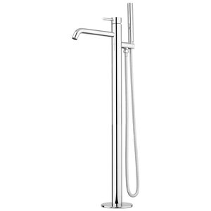 Storm Floor Mounted Bath Mixer with Hand Shower Voda Plumbingware