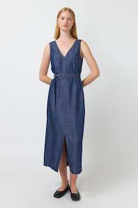 Womens: Traveller Dress - Chambray
