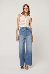 Womens Jeans: Sailor - Canyon Blue