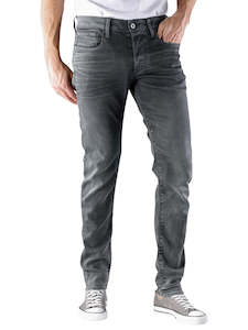 Mens Jeans: 3301 Slim Loomer Grey Jeans - Grey