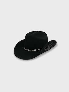 Accesssories: Blazed Cowboy Hat - Black