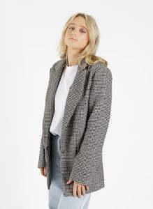 Federation: Easy Blazer Lil Houndstooth