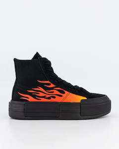 Converse: CT CRUISE FLAME CHECK HI BLK